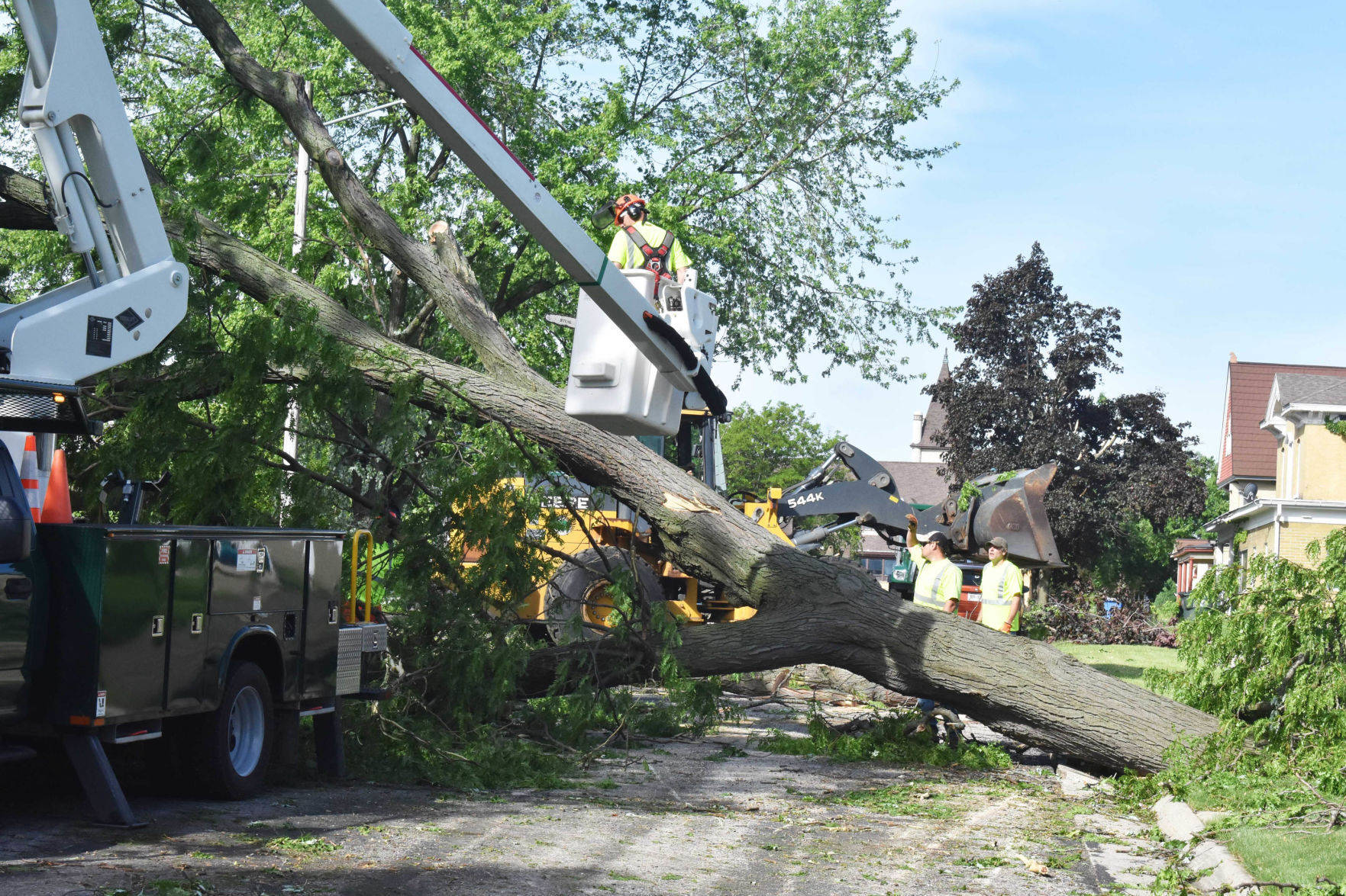 City crews - Portage